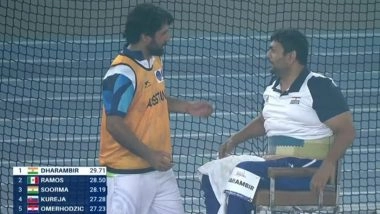 Dharambir Nain Wins Club Throw Silver Medal at World Para Athletics Championships 2025, Credits Rain Practice With Coach Amit Saroha