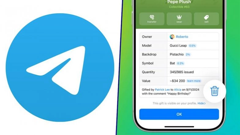 Telegram New Update Released: CEO Pavel Durov Lists 12 New Feature Added to Platform Including Gift Signature Removal, Suggested Birthdays and More