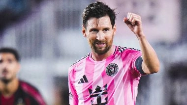 Lionel Messi Becomes First Player in Major League Soccer History To Record Nine Multi-Goal Matches in a Single Regular Season, Achieves Feat During Inter Miami vs Atlanta United MLS 2025 Match