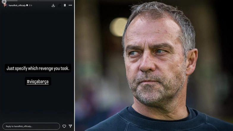 ‘Which Revenge You Took’ Hansi Flick Takes Dig After Loss in Real Madrid vs Barcelona La Liga 2025-26 El Clasico, Barca Head Coach Recalls 0–4 Victory From Year Ago at Bernabeu