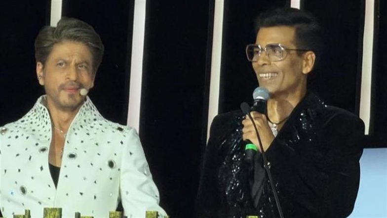 Did Karan Johar Take a Dig at Aryan Khan-Sameer Wankhede Controversy After Shah Rukh Khan Joked About Filmmaker’s Alleged Ozempic Use at Filmfare Awards 2025?