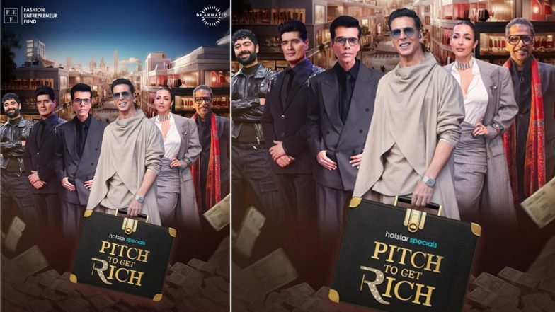 ‘Pitch to Get Rich’: Akshay Kumar, Karan Johar and Malaika Arora to Turns Fashion Founders As JioHotstar Gearing Up for Another Exciting Series