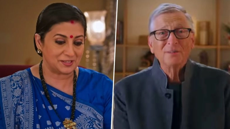 &lsquo;Kyunki Saas Bhi Kabhi Bahu Thi 2&rsquo;: Bill Gates Says &lsquo;Jai Shri Krishna&rsquo; in Popular Daily Soap Promo (Watch Video)