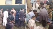 Jaffar Express Blast: Several Injured After IED Explosion Derails 5 Coaches of Quetta-Bound Passenger Train Near Sultan Kot in Pakistan, Videos Surface