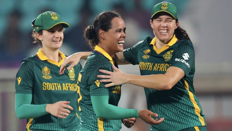 ICC Women’s World Cup 2025: Nadine De Klerk and Chloe Tryon Shine As South Africa Defeat Bangladesh by Three Wickets 