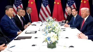 'We Have a Deal': US-China Signs One-Year Trade Pact As Donald Trump Drops Tariffs to 47% From 57% After Chinese President Xi Jinping on Sidelines of APEC Summit 2025 (Watch Videos)