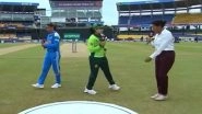 India Women&rsquo;s Team Skips Customary Handshake With Pakistan Women Ahead of High-Voltage IND-W vs PAK-W ICC Women&rsquo;s World Cup 2025 Match