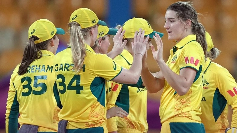 AUS-W vs BAN-W Live Score Updates, ICC Women’s World Cup 2025: Get Australia Women vs Bangladesh Women Full Scorecard Online