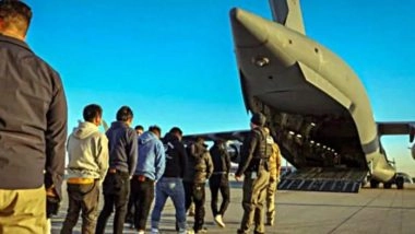 US Deports 54 Haryana Men to Delhi on Flight OAE-4767; Police Probe ‘Donkey Route’ Trail, Check Full List Here