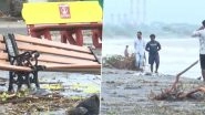 Cyclone Montha Makes Landfall Near Kakinada in Andhra Pradesh; Tamil Nadu To Experience Rain for 6 Days (Watch Video)