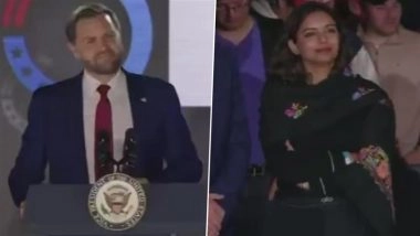 ‘Why Did You Sell Us a Dream?’: Indian-Origin Woman Poses Tough Questions to JD Vance Over US Immigration Policy, His Wife Usha Vance’s Faith; Video Goes Viral