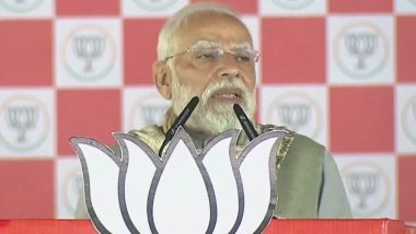 ‘Centre To Organise Competition for Promoting Chhath Songs’: PM Narendra Modi Addresses Rally in Muzaffarpur Ahead of Bihar Assembly Elections 2025 (Watch Videos)