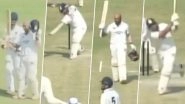 Prithvi Shaw Double Century Video Highlights: Watch Indian Batter Slam Third-Fastest 200 In Ranji Trophy History During Maharashtra vs Chandigarh Match