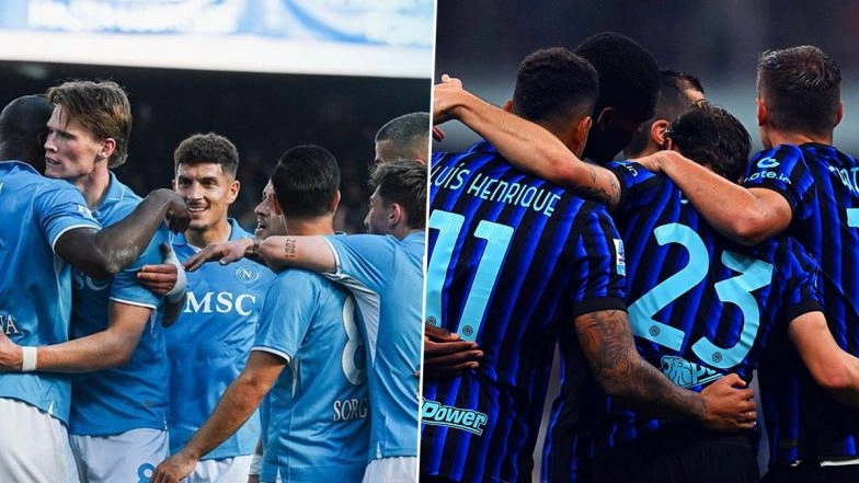 Napoli vs Inter Milan, Serie A 2025&ndash;26 Free Live Streaming Online: How To Watch Italian League Match Live Telecast on TV &amp; Football Score Updates in IST?