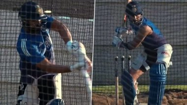 IND vs AUS 2025: Rohit Sharma and Virat Kohli Reunite in Nets As India Gear Up for Australia ODI Series (Watch Video)