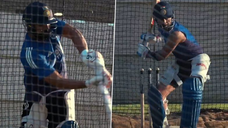 IND vs AUS 2025: Rohit Sharma and Virat Kohli Reunite in Nets As India Gear Up for Australia ODI Series (Watch Video)