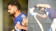 Virat Kohli Spotted Batting With Intense Focus in Nets Ahead of IND vs AUS 1st ODI 2025 (Watch Video)
