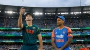 India and Australia Cricketers Pay Tribute To Late Ben Austin By Wearing Black Armbands And Observing a Minute&rsquo;s Silence During IND vs AUS 2nd T20I 2025 (Watch Video)