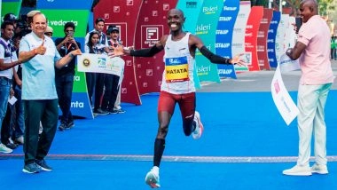 Delhi Half Marathon 2025: Kenyan Runners Alex Nzioka Matata and Lilian Kasait Rengeruk Win Memorable Titles; Abhishek Pal Becomes Top Among Indian Runners
