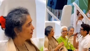 Satish Shah’s Wife Madhu Shah Joins Sonu Nigam in Emotional Tribute at Prayer Meet; Sings Late Actor’s Favourite Song ‘Tere Mere Sapne’ (Watch Video)
