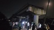 Firozabad Bridge Collapse: 5 Workers Injured After Under-Construction Flyover Collapses During Concrete Work Near Tundla Railway Station in Uttar Pradesh