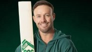 AB de Villiers Launches His New Bat Brand '360 Bats'; Confirms Launch Across South Africa and India