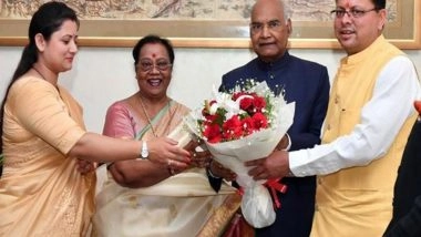 India News | Uttarakhand CM Dhami Wishes Former President Ram Nath Kovind on His Birthday