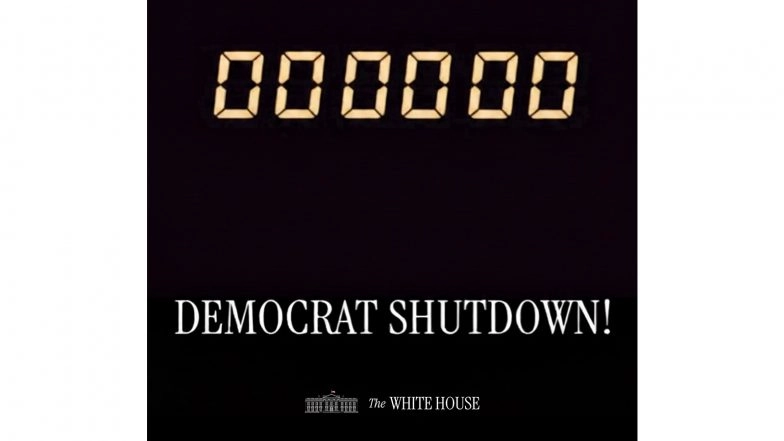 US Government Shuts Down, 1st Time in 6 Years, After Deadlocked Congress Fails To Pass Funding Bill