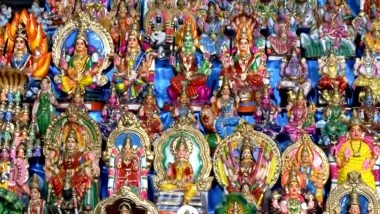 Entertainment News | Thiruvananthapuram Tantri Displays 7,400 Idol Bommakolu Display as Part of Navratri Celebrations