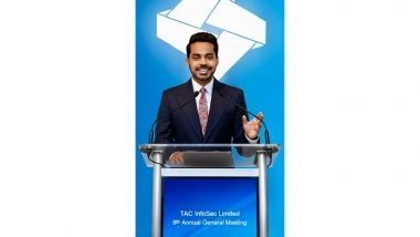 Business News | TAC InfoSec Limited AGM Highlights: Reports 172% Surge in FY25 Revenue; Targets $100M ARR and Global AI-Driven Cybersecurity Leadership by 2030