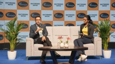 Business News | From Sleep to Seating: Centuary Mattresses Expands into Sofa Segment with Grand Launch by PV Sindhu