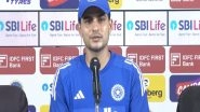 Sports News | 'After Assessing Moisture Level on Pitch, We'll Make Decision': Shubman Gill on Team's Playing XI for First Test Against West Indies