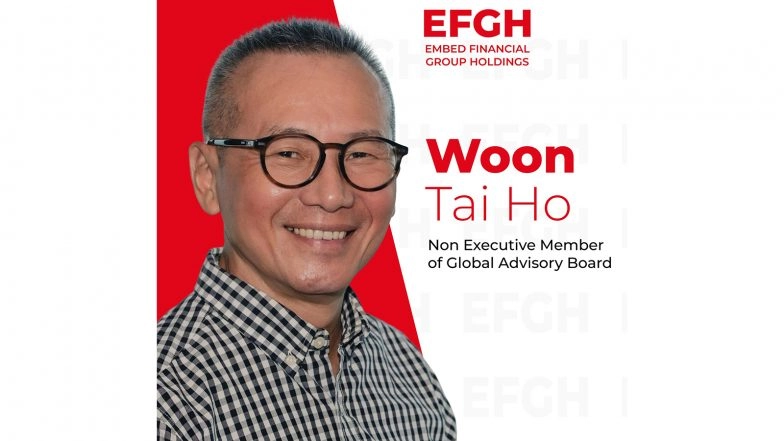 Business News | EFGH Appoints Veteran Media Strategist Woon Tai Ho to Board of Advisors to Shape Global Narrative and Trust