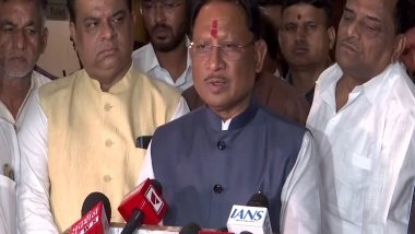 India News | Chhattisgarh CM Vishnu Deo Sai Expresses Gratitude to MP CM Yadav for Flood Relief Support