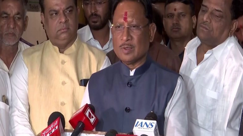 India News | Chhattisgarh CM Vishnu Deo Sai Expresses Gratitude to MP CM Yadav for Flood Relief Support