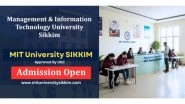Business News | MIT University Sikkim Receives UGC Recognition, Management and Information Technology University Opens Admissions for UG, PG, and PhD Courses