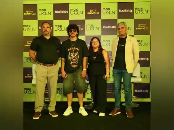 Business News | Max URB_N Shuffles It Up with Spotify: India's First Multi-City Rap Concert Series Takes Over the South