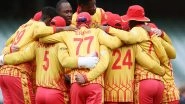 Sports News | Zimbabwe to Host Afghanistan for a One-off Test Match, 3 T20I Series in Harare
