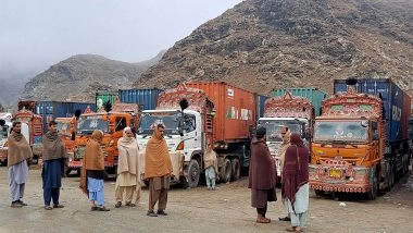 World News | Afghanistan-Pakistan Trade Slips to USD 1.1 Billion in First Half of 2025