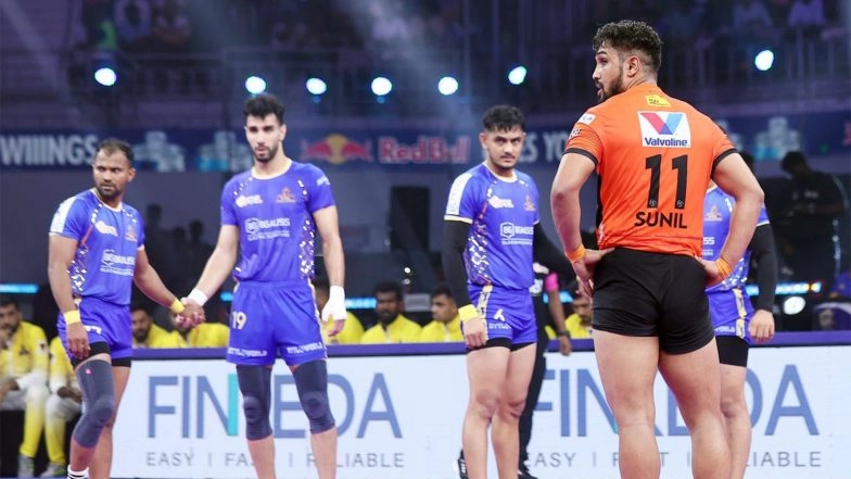 Sports News | PKL 12: U Mumba Complete Double over Tamil Thalaivas, Move to Fifth