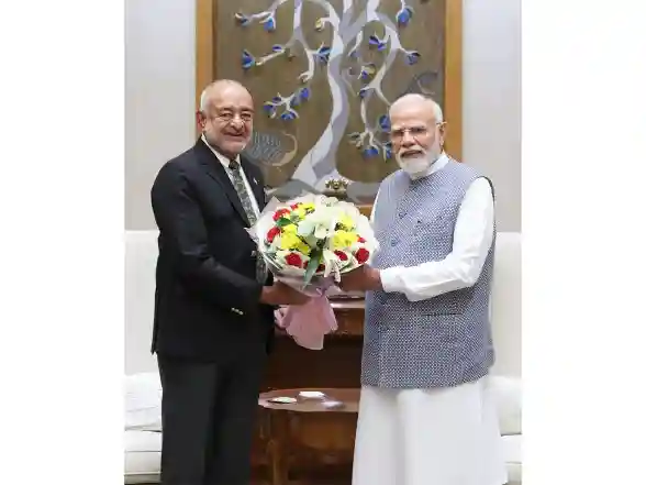 India News | Andaman and Nicobar Islands LG Meets PM Modi