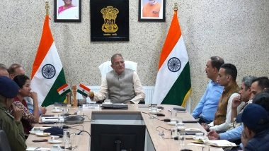 India News | Ladakh LG Chairs High-level Security Review Meeting