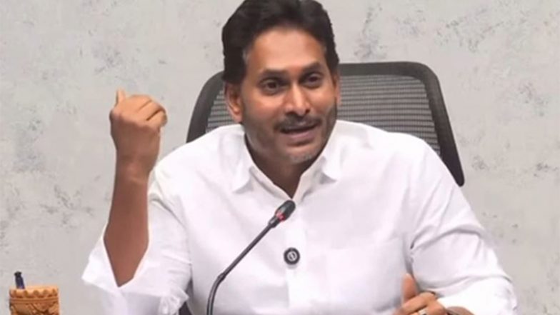 India News | Don't Betray Andhra Pradesh Again: YS Jagan Warns Chandrababu Naidu over Almatti Dam Expansion