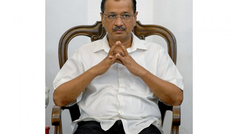 India News | Arvind Kejriwal Attends Ramleela Celebrations, Says Life of Lord Ram Inspires to Walk on Path of Truth, Sacrifice and Righteousness