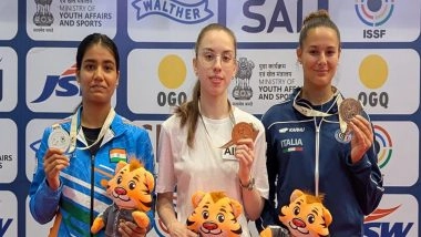 Sports News | ISSF Junior World Cup: Tejaswani Bags Silver; India Finishes at Top in Medal Tally