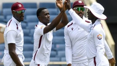 Sports News | Ahmedabad Test: West Indies Win Toss, Opt to Bat First Against India