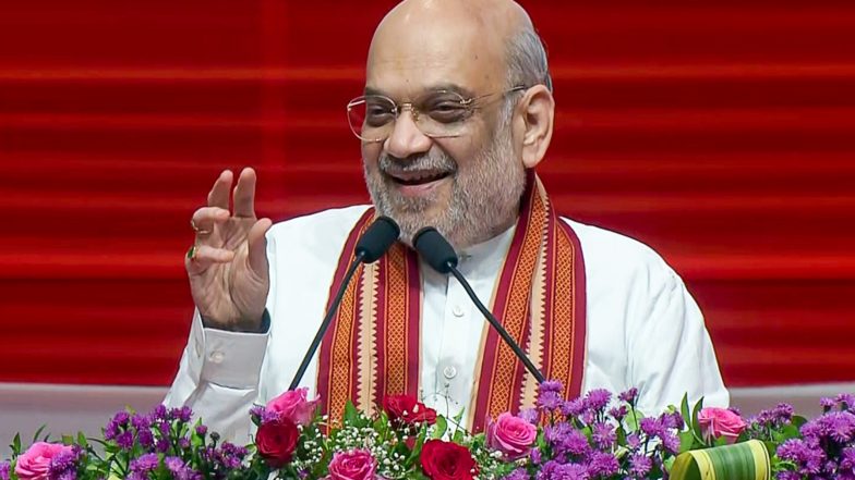 India News | Sanghs Have Hoisted Flag of Devotion and Service to the 'great Sacred Land': Amit Shah Commemorates 100 Years of RSS