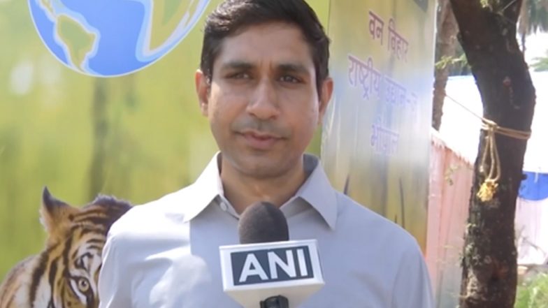 India News | Private Vehicles Banned Inside Van Vihar National Park, Management Introduces Eco-friendly Transport for Visitors