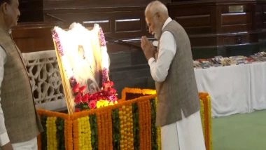 India News | PM Modi, Speaker Om Birla Pay Tributes to Former PM Lal Bahadur Shastri