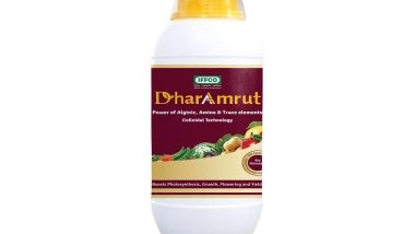India News | IFFCO Launches 'DharAmrut' - a Next-generation Bio Stimulant to Boost Crop Yield